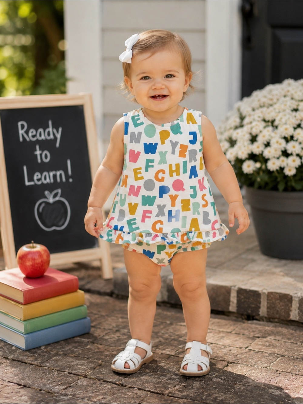 Stitchy Fish Alphabet Dress
